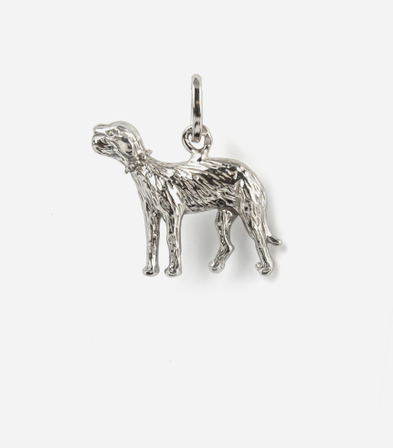 White Rhodium Plated